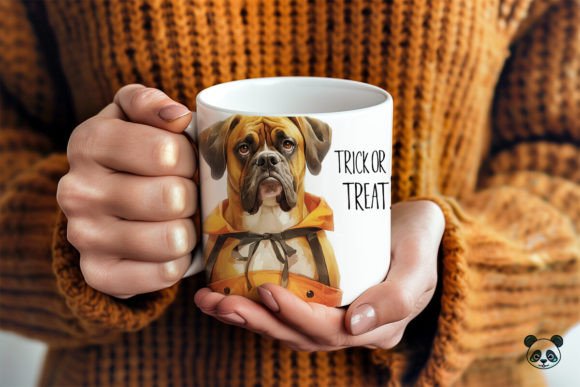 Boxer Trick or Treat 3D Mug Wrap 1 Graphics and Crafts Review