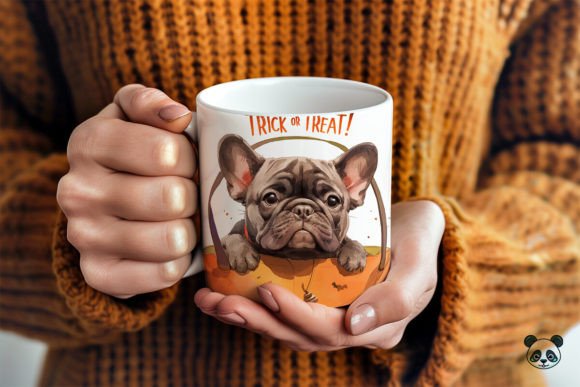 Bulldog Trick or Treat 3D Mug Wrap 1: A Designer’s Take on Seasonal Graphics and Crafts