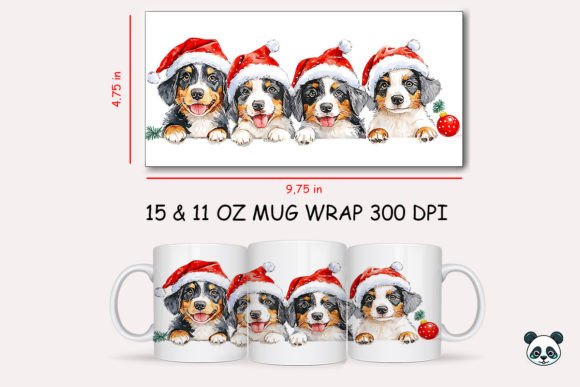 Christmas Australian Shepherd Mug Wrap Review
