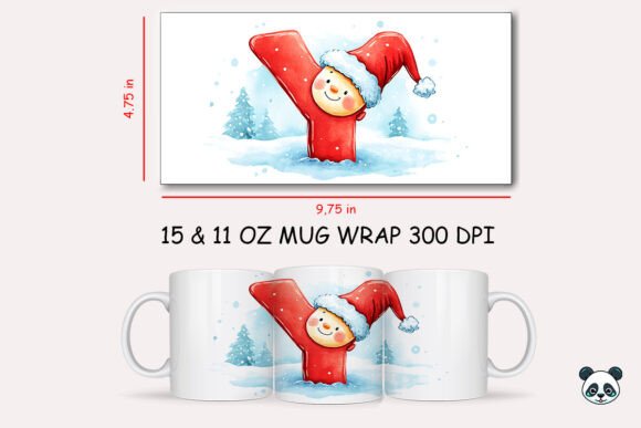 Christmas Baby Letter D Mug Wrap 31: A Designer’s Review for Crafts and Graphics