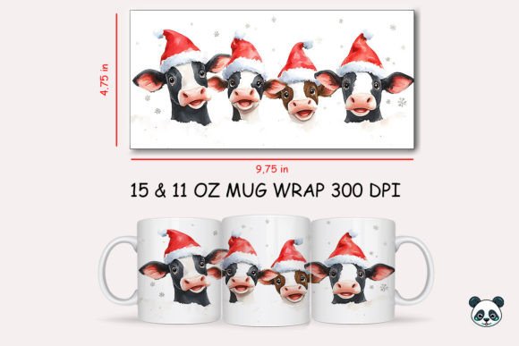 Christmas Cow Mug Wrap: A Graphics and Crafts Review