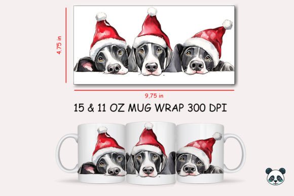 Christmas Great Dane Mug Wrap 1 Graphics and Crafts Review