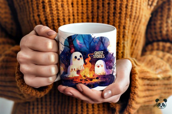 GHOST STORIES Ghost Mug Wrap: A Designer’s Take on Graphics and Crafts