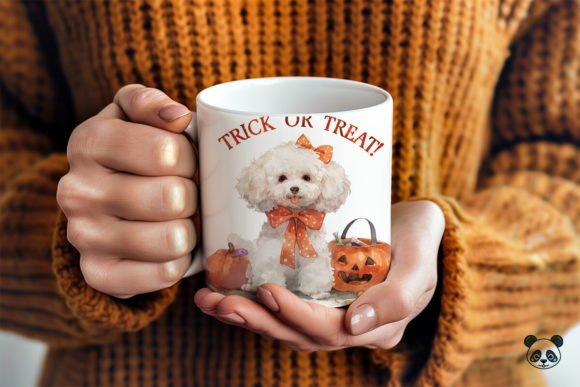 Poodle Trick or Treat 3D Mug Wrap 1 Review