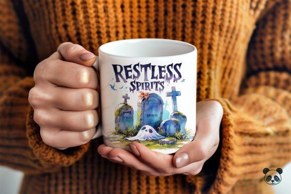 RESTLESS SPIRITS Ghost Mug Wrap Graphics and Crafts Review